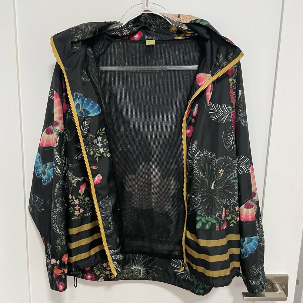 Farm Rio Windbreaker / Rain Jacket Size M - Picture 2 of 4